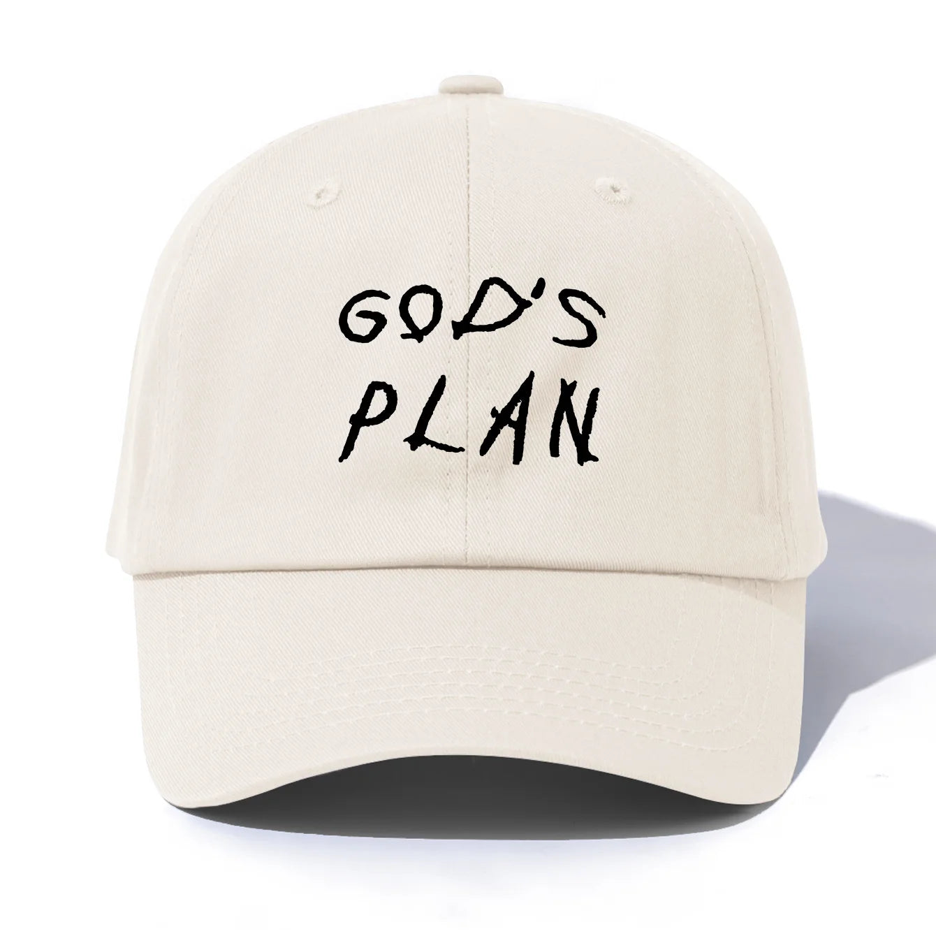 Gods Plan Embroidery Dad Baseball Cap