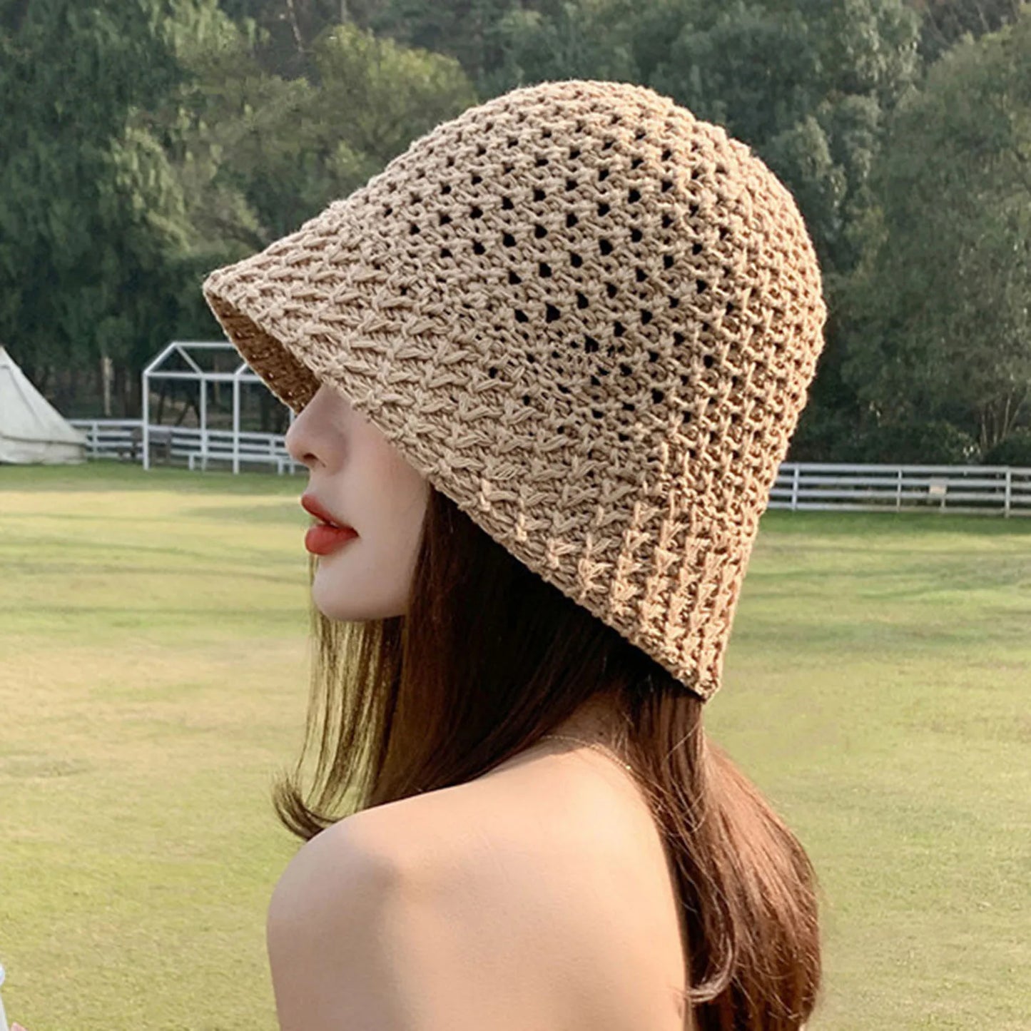 Breathable Mesh Lightweight Summer Bucket Hat