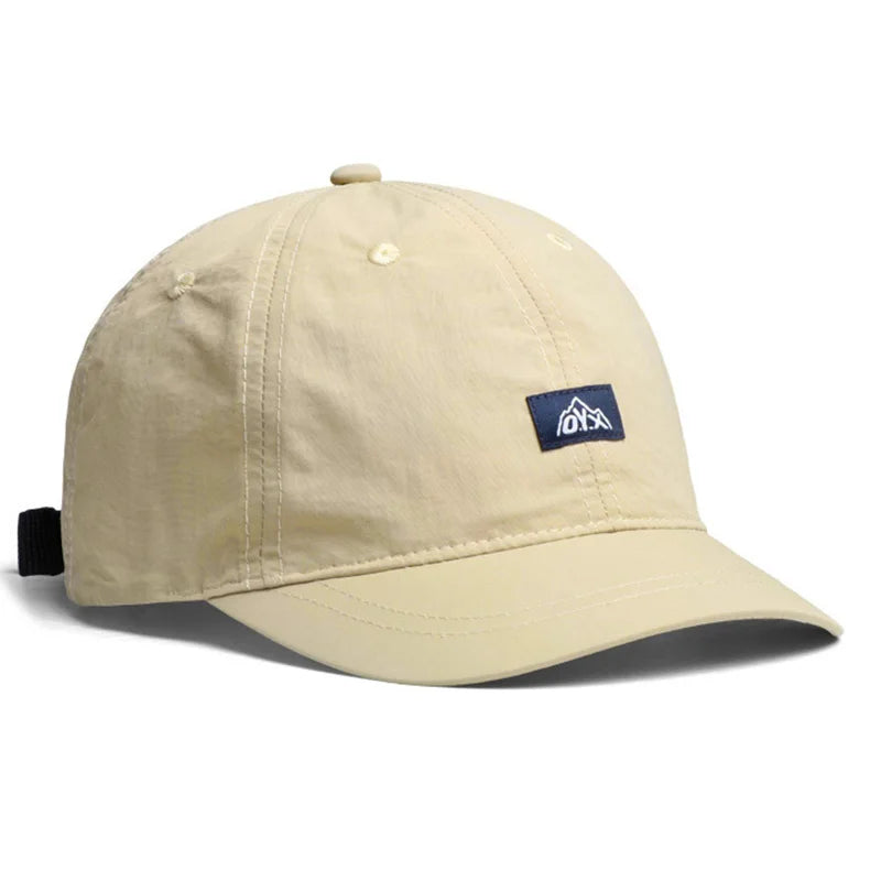 Unisex Retro Short Brim Baseball Cap