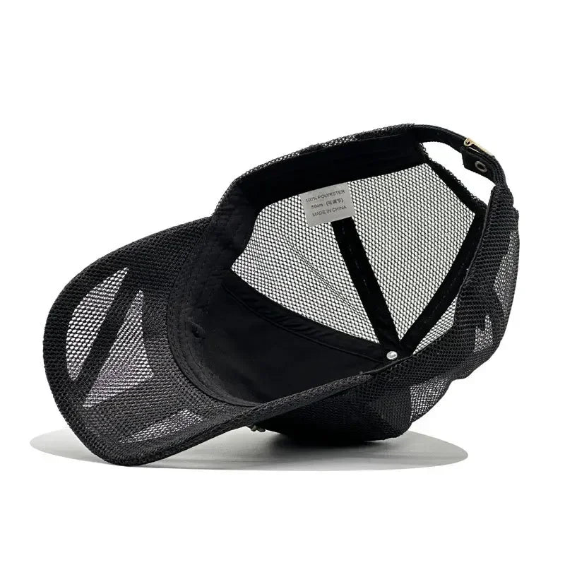 Plus Size Mesh Sun Hat