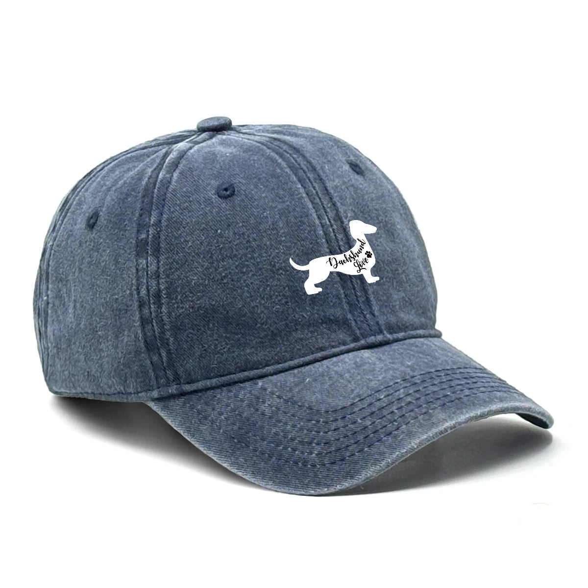 Dachshund Dog Adjustable Cotton Outdoor Baseball Cap