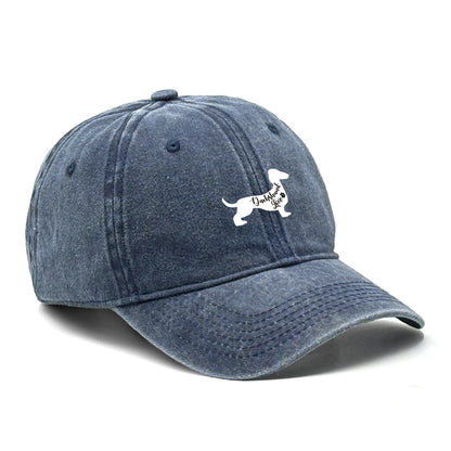 Dachshund Dog Adjustable Cotton Outdoor Baseball Cap