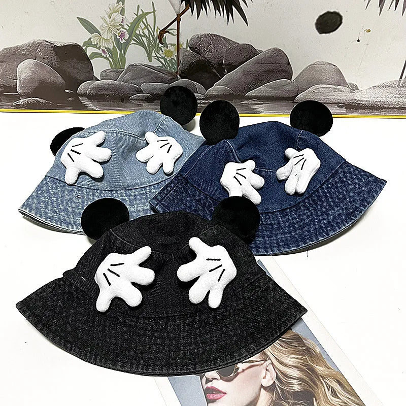 Creative Cartoon Face Covering Bucket Hat