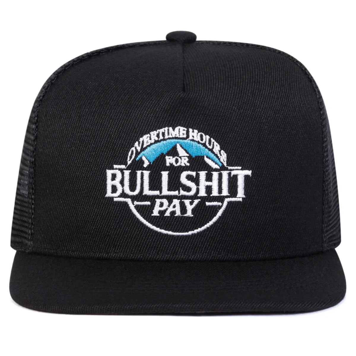 Bullshit Pay Embroidery Snapback Hat Unisex