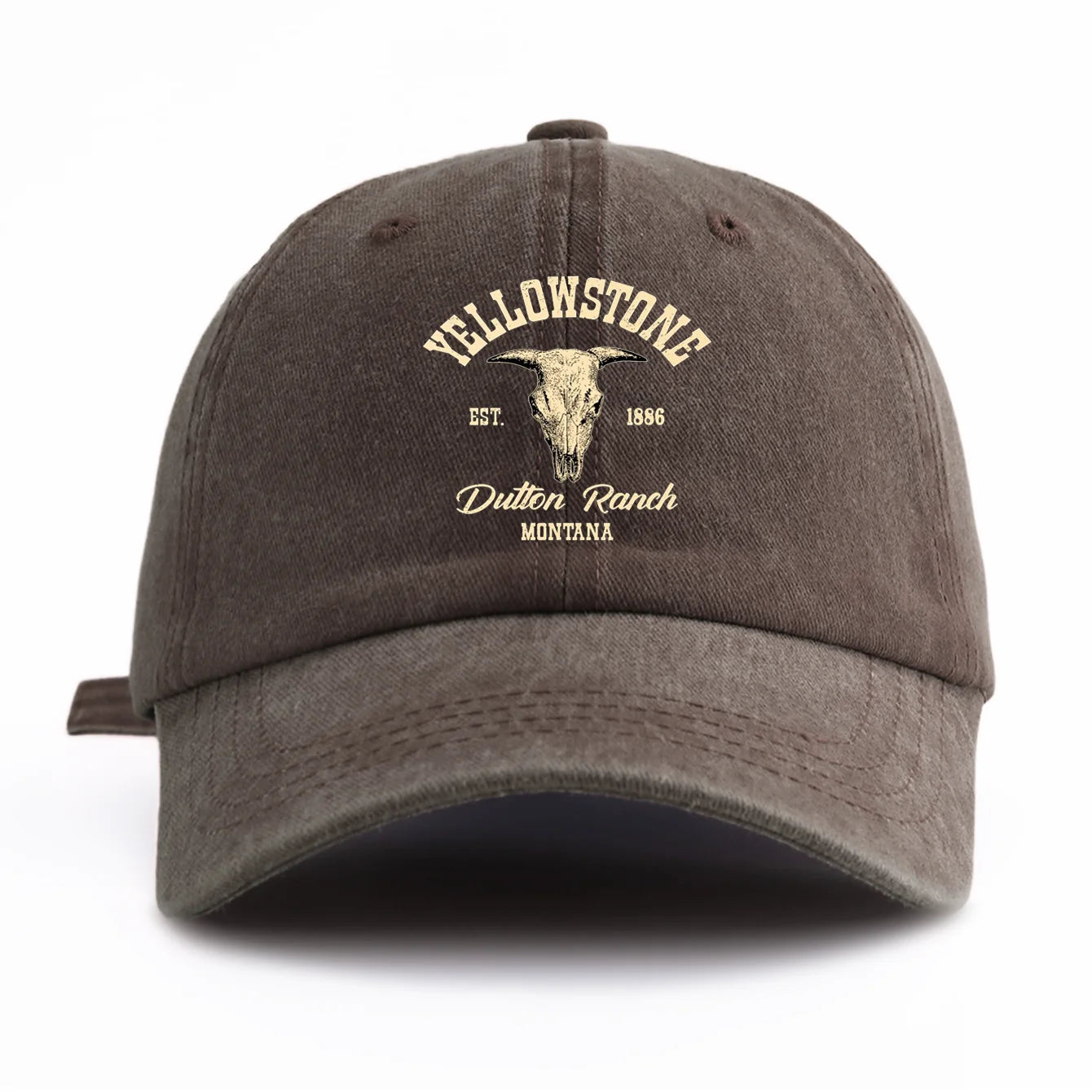Yellowstone Washed Retro Dad Baseball Cap