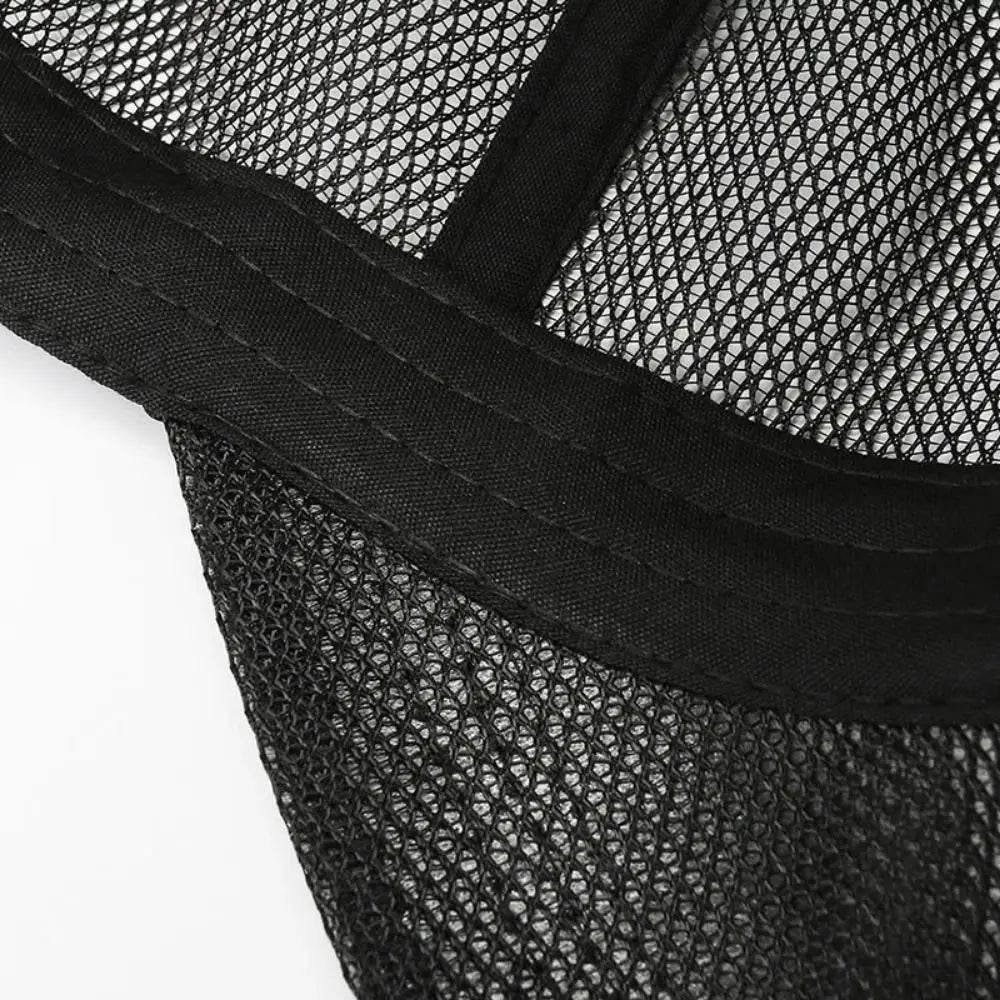 Quick Dry Letter Mesh Baseball Cap