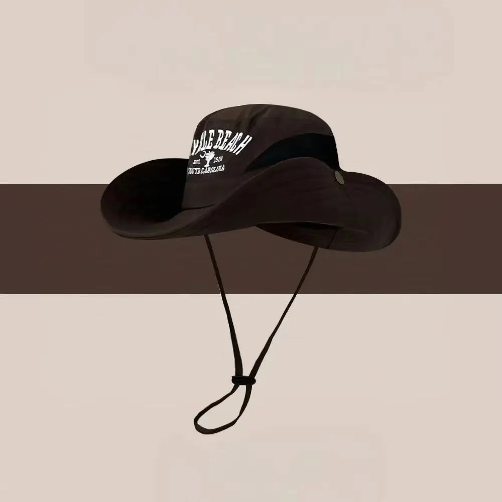 Large Brim Sun Protective Outdoor Bucket Hat