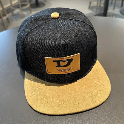 Unisex HH Flat Brim Hip Hop Baseball Cap