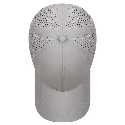 Lightweight Quick Dry Laser Punched Baseball Cap