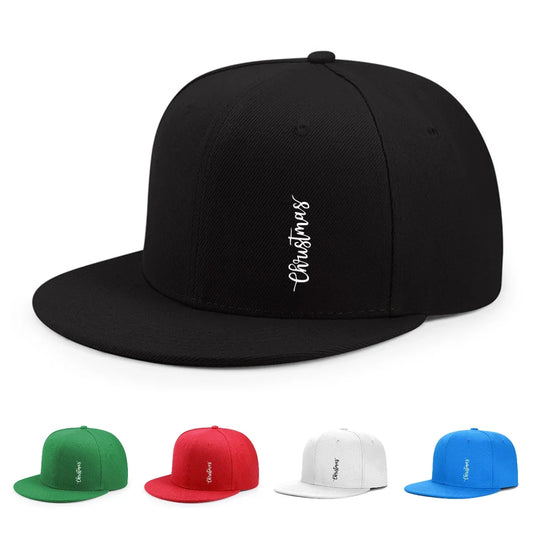 Unisex Printed Breathable Flat Brim Snapback Baseball Cap