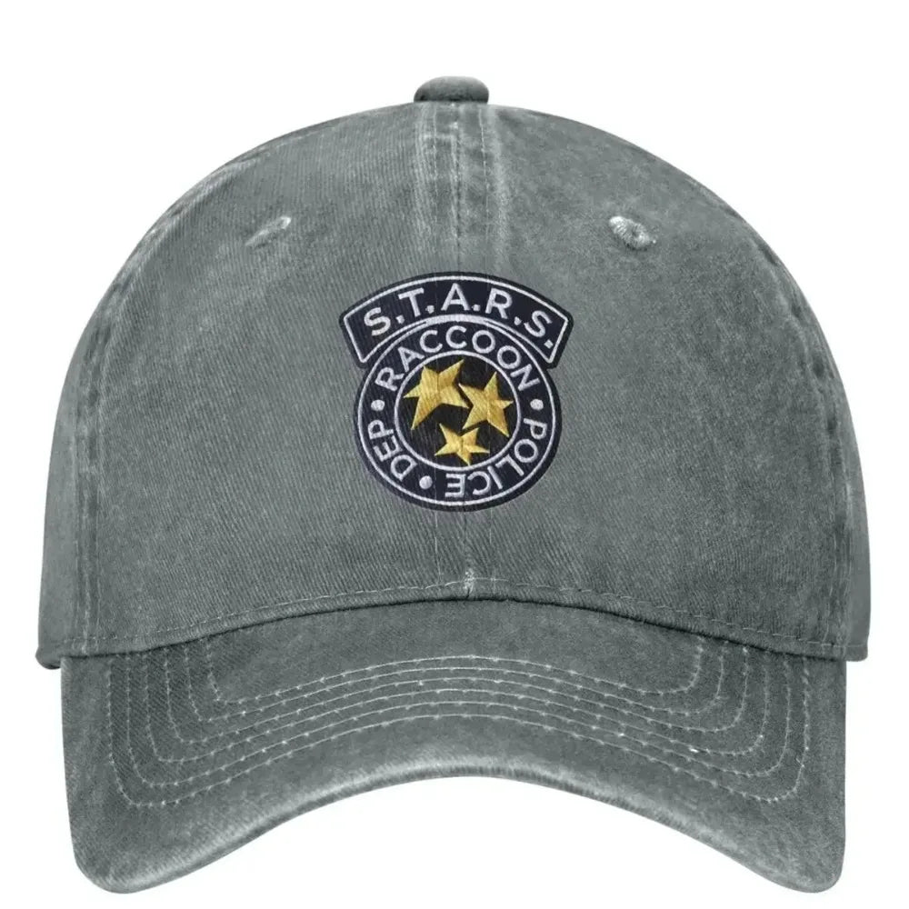 Resident Evil Stars Logo Retro Adjustable Baseball Cap
