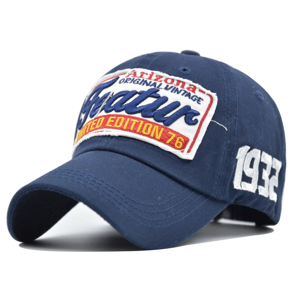 Streetwear Letter Embroidery Baseball Cap