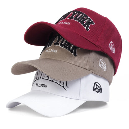 NEWYORK Letter Cotton Hip Hop Baseball Cap