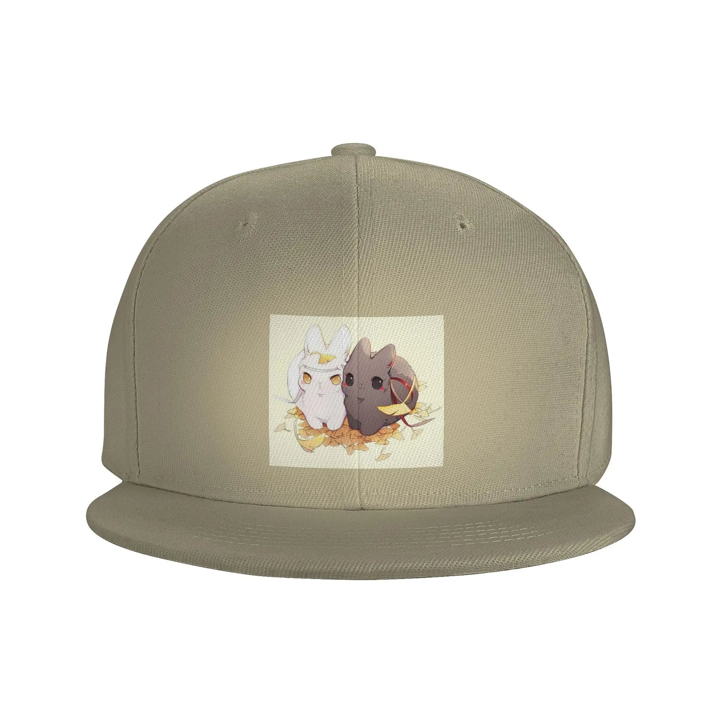 Untamed Wangxian Bunnies Anime Casual Snapback Cap