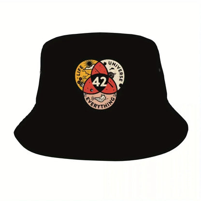 42 The Answer Life Universe Bucket Hat