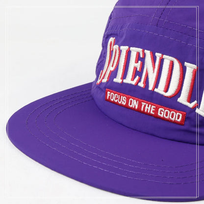 Flat Brim Embroidered Sun Protection Snapback Cap