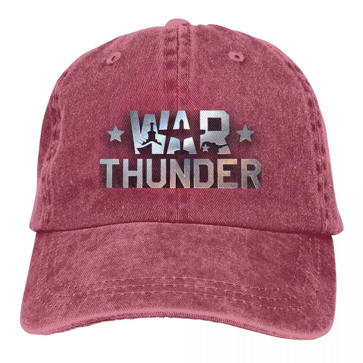 War Thunder Distressed Denim Baseball Cap