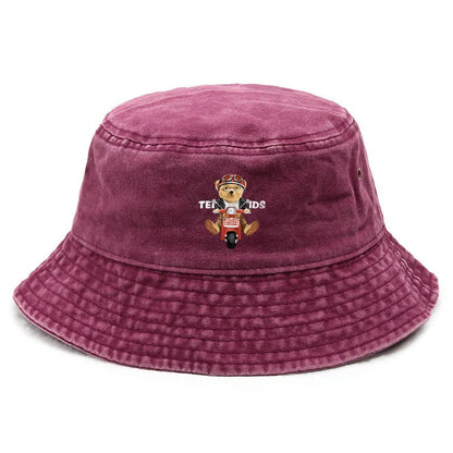 Customize Cotton Washed Vintage Retro Adventure Bucket Hat