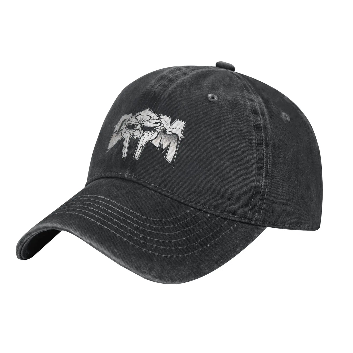 MF Doom Distressed Cotton Streetwear Baseball Cap