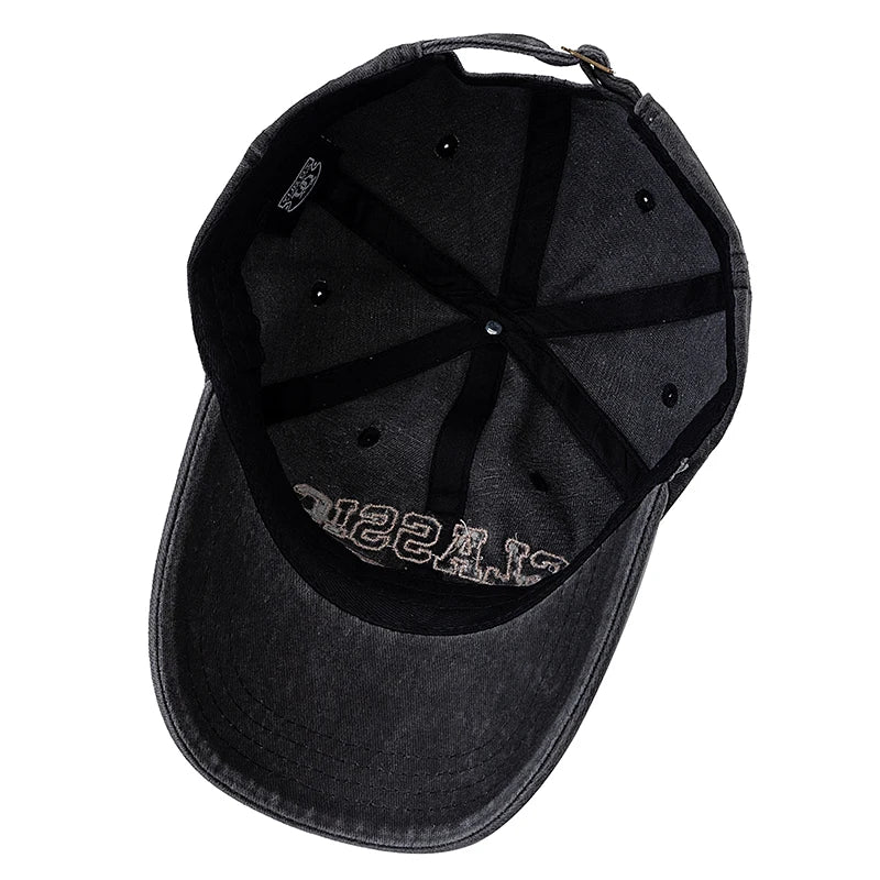 Retro 1889 Letter Embroidered Baseball Cap