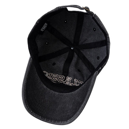 Retro 1889 Letter Embroidered Baseball Cap