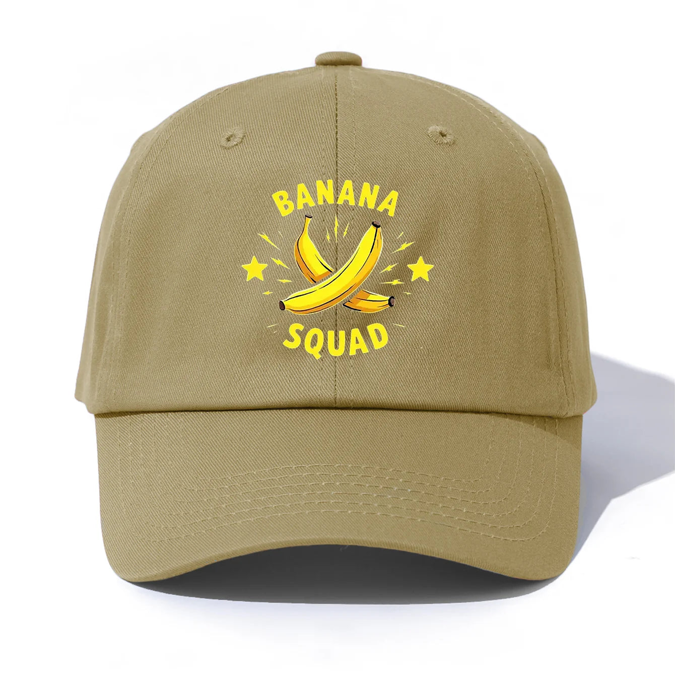Banana Squad Minimalist Retro Dad Baseball Cap