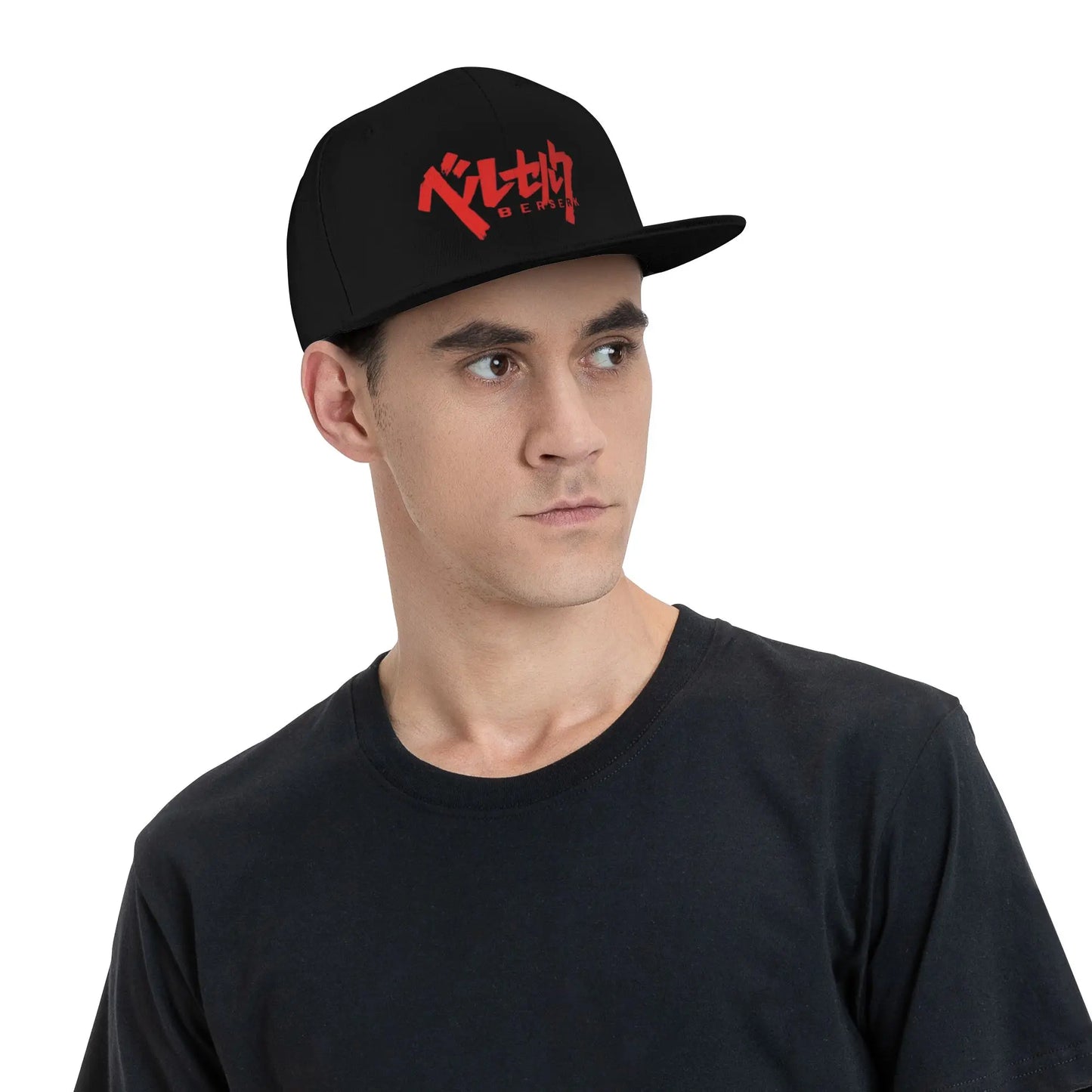 Berserk Anime Logo Casual Snapback Cap