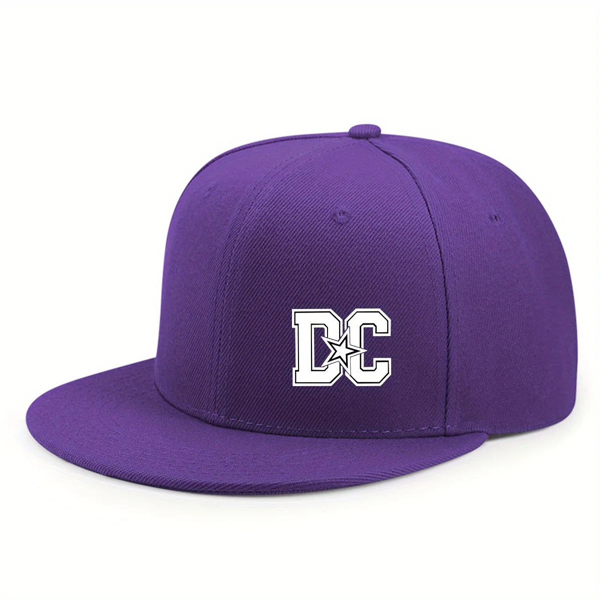 Unisex Letter Print Hip Hop Snapback Cap