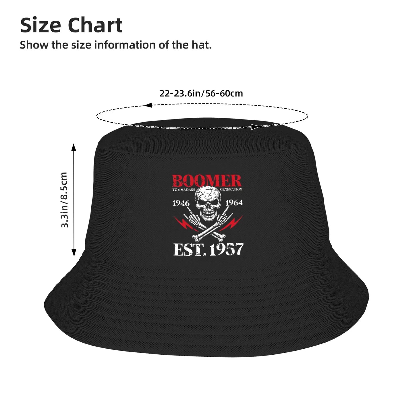 Boomers Generation Before You Were Born Bucket Hat