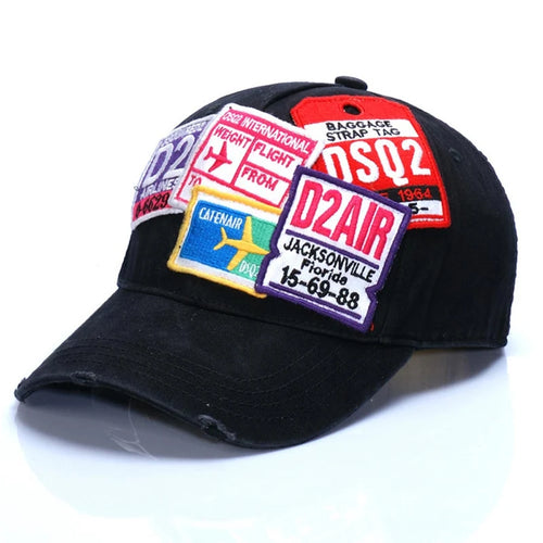 Streetwear Letter Embroidered Hip Hop Baseball Cap