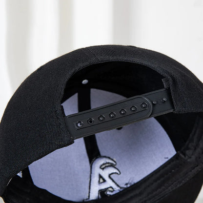 Color Block Letter Hip Hop Snapback Cap