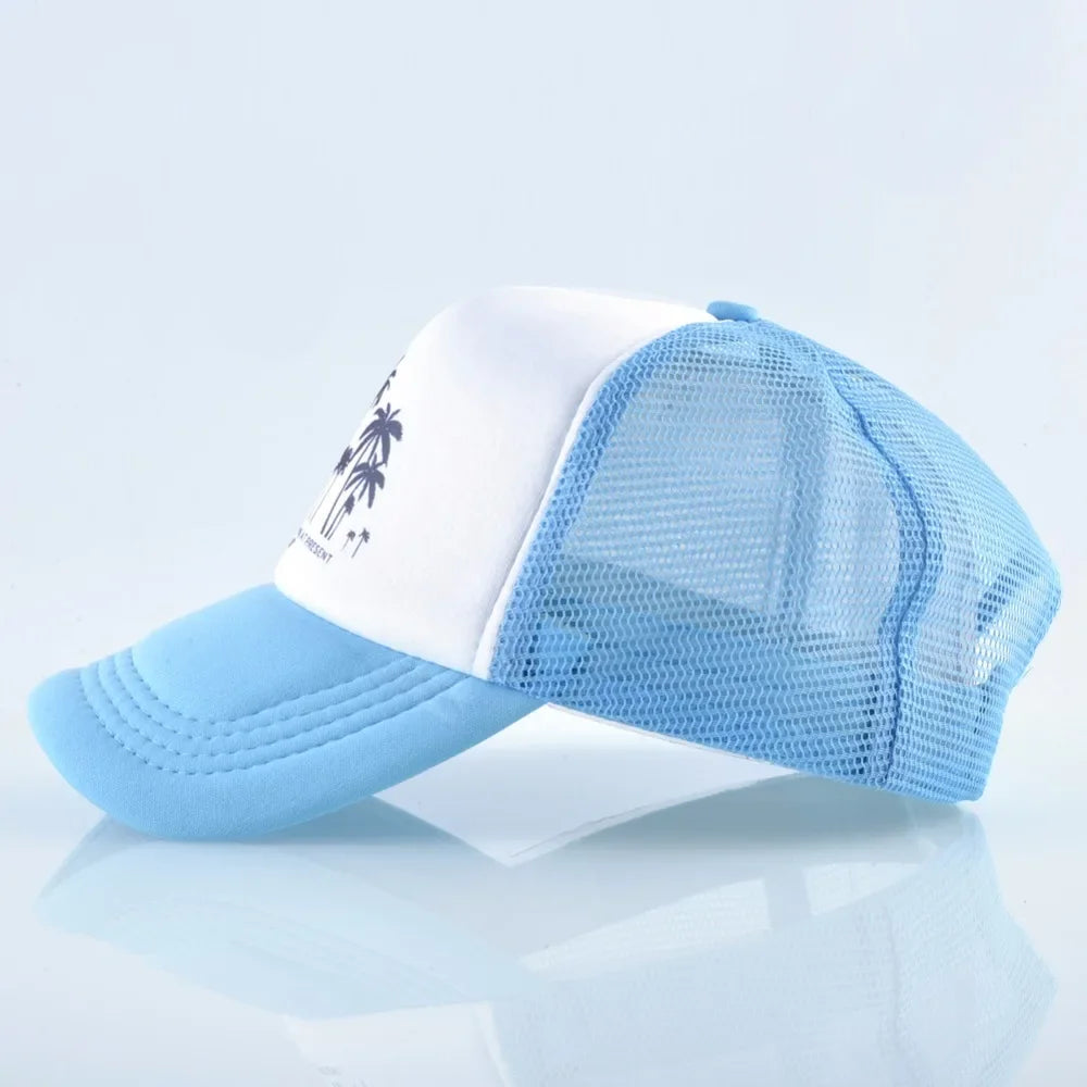 Snapback Mesh Baseball Cap Summer Outdoor Sport Hats