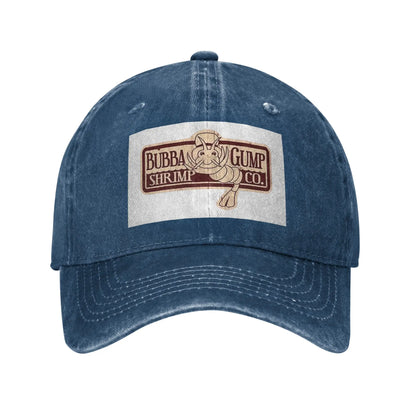Bubba Gump Shrimp Washed Denim Baseball Cap
