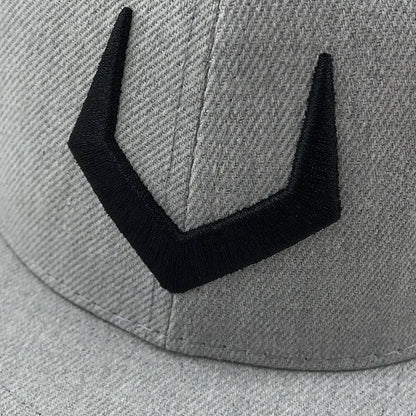 Unisex 3D V Embroidered Hip Hop Baseball Cap