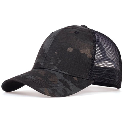 Mesh Camo Jungle Tactical Baseball Cap