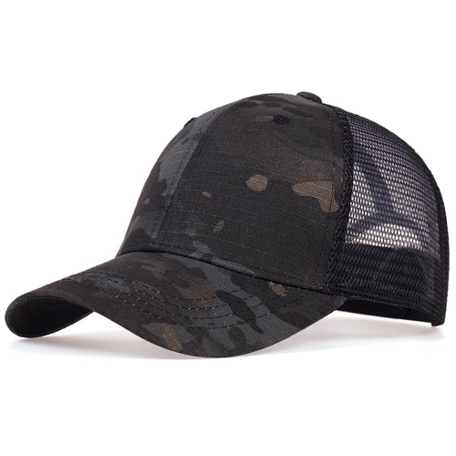 Mesh Camo Jungle Tactical Baseball Cap