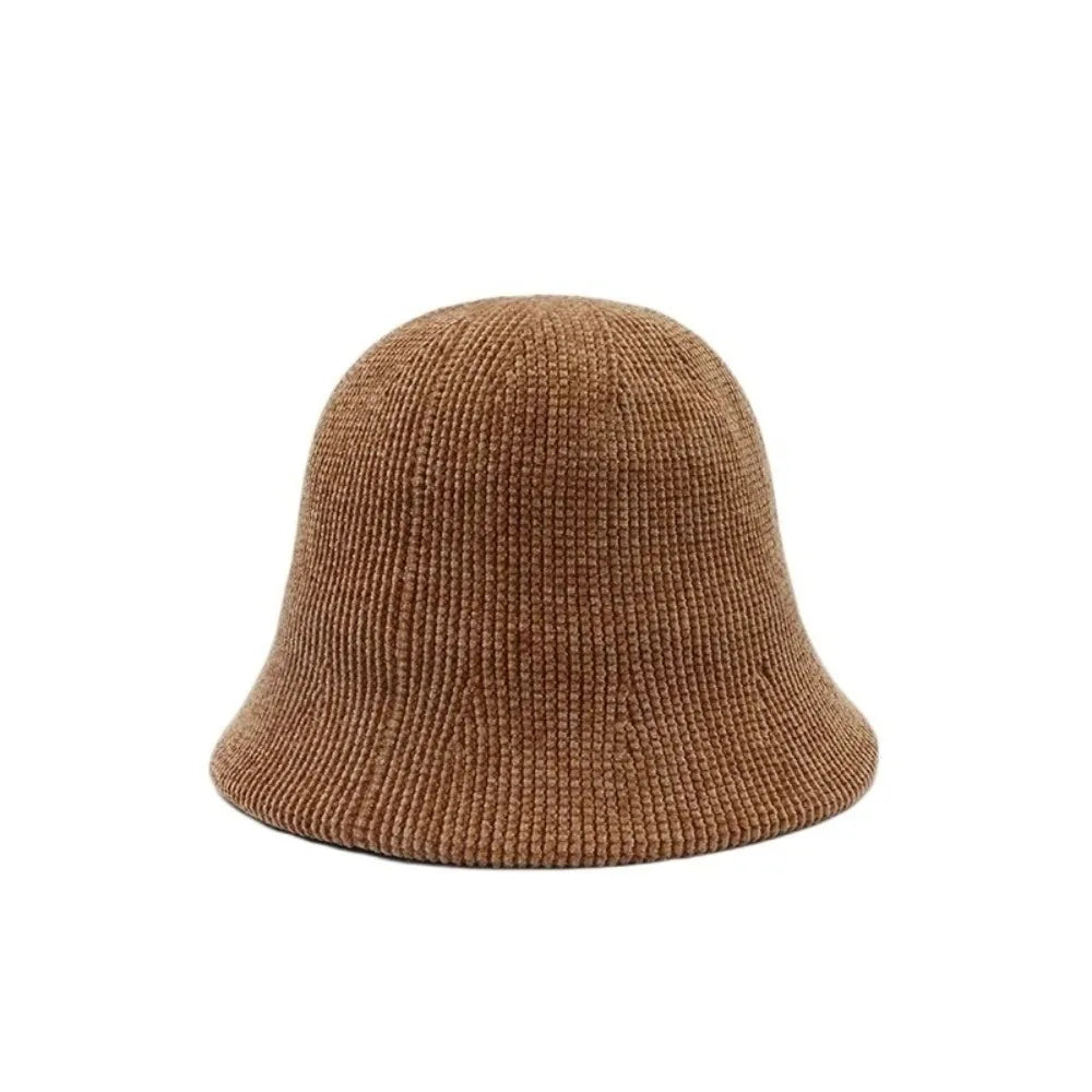 Chenille Knit Cold Proof Bucket Hat