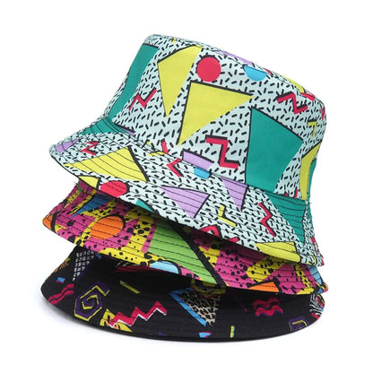Leopard Print Reversible Summer Bucket Hat