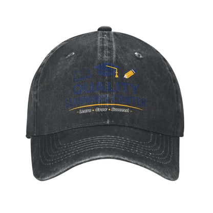 Quality Learning Center Washed Baseball Cap