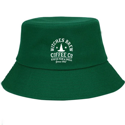 Customize Witches Brew Cotton Halloween Festival Streetwear Bucket Hat
