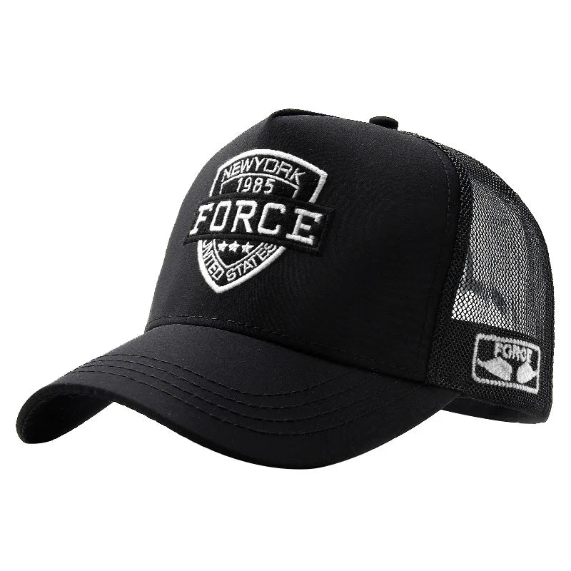 Unisex Mesh Snapback Baseball Cap