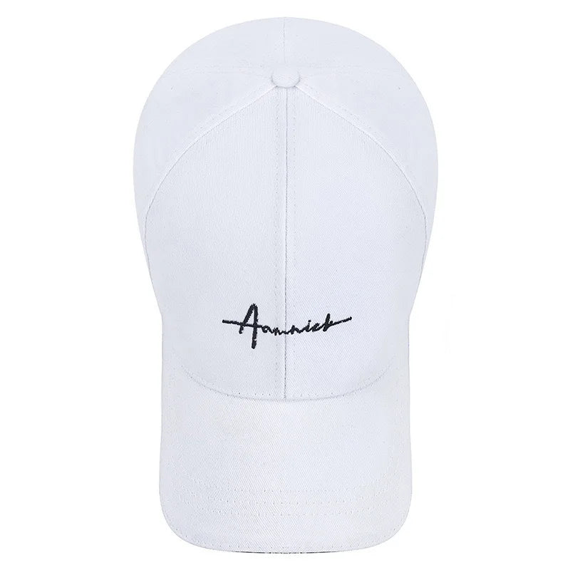 Unisex Letter Embroidered Casual Baseball Cap