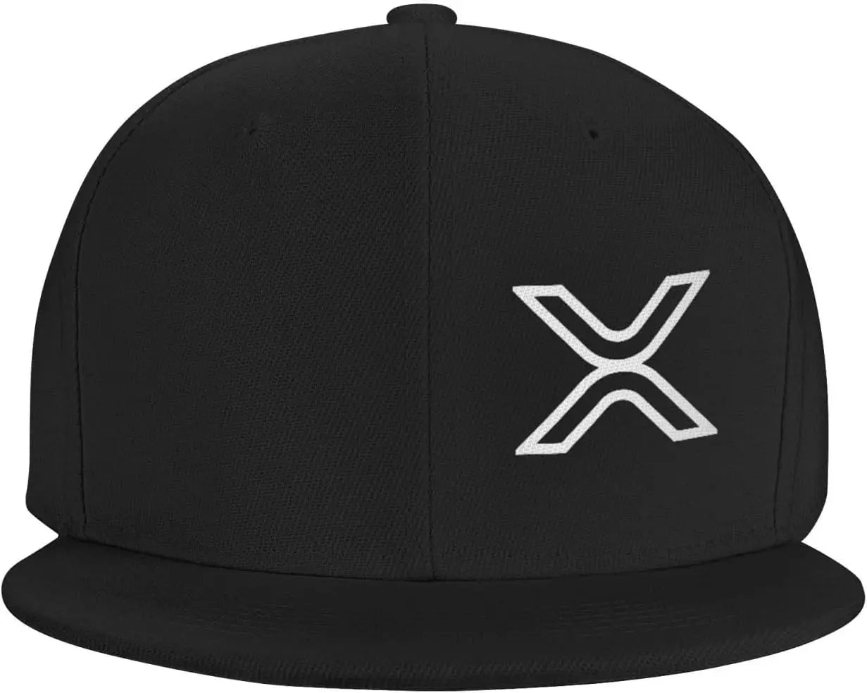 XRP Ripple Trendy Flat Brim Snapback Cap