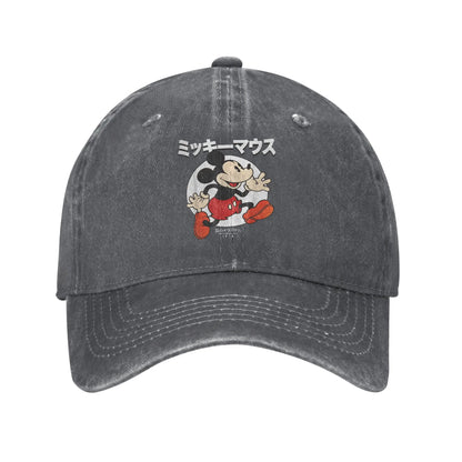 Mickey And Friends Washed Stylish Hip Hop Baseball Cap