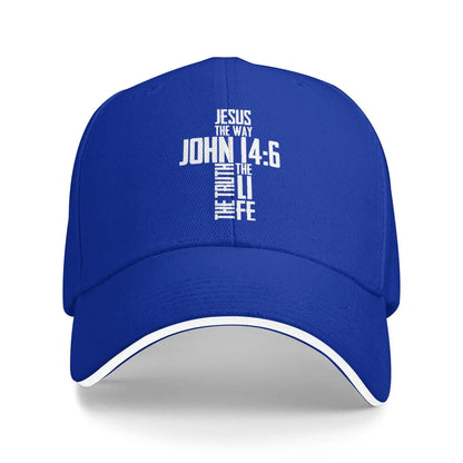 Christian Jesus The Way John 14:6 Baseball Cap