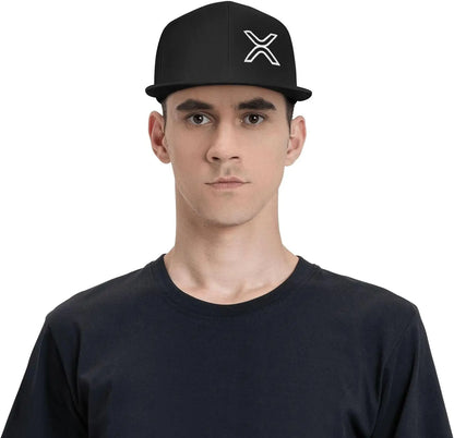 XRP Ripple Trendy Flat Brim Snapback Cap