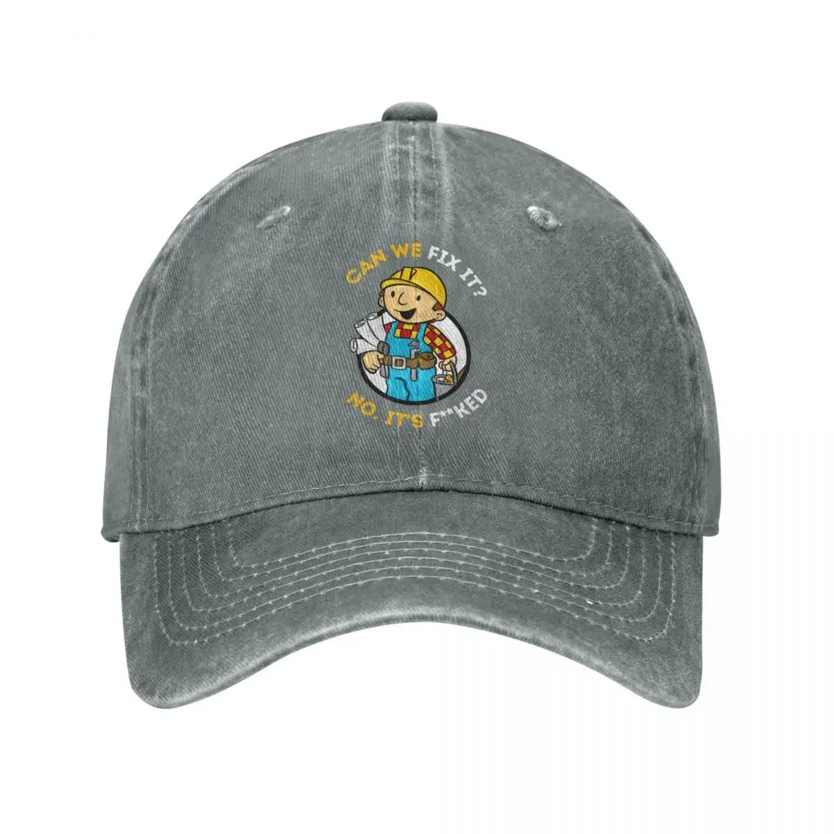 Bob The Builder Distressed Baseball Cap