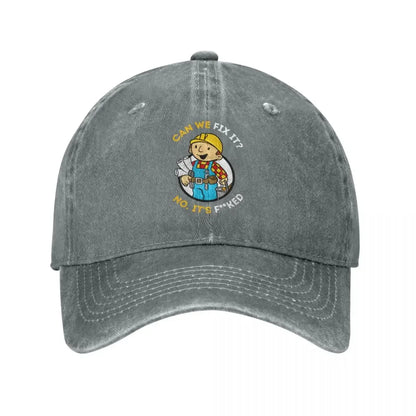 Bob The Builder Distressed Baseball Cap