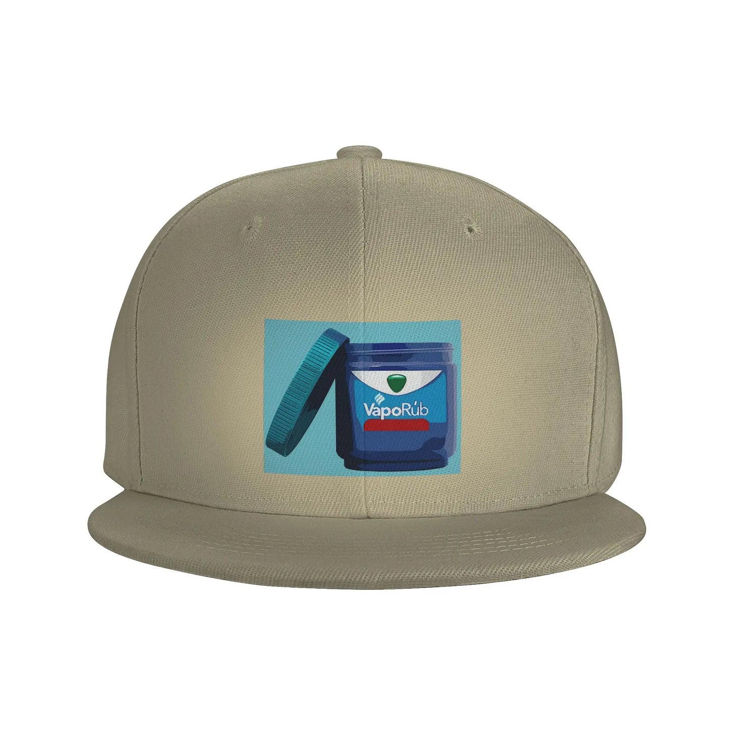 Vaporub Inspired Vintage Pharmacy Logo Snapback Cap