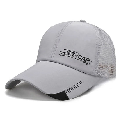 Unisex Mesh Ponytail Snapback Baseball Cap